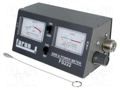 Medidor: Swr, Escala: 10w/100w,3,5..150mhz, Frn.M.Kabel