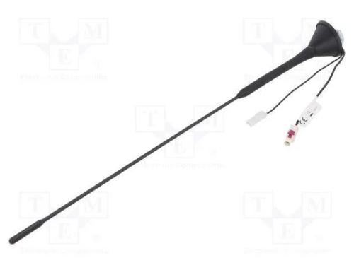 Antena, de Teto, 0,4m, Am,Fm, Universal, 1,8m, 12vdc