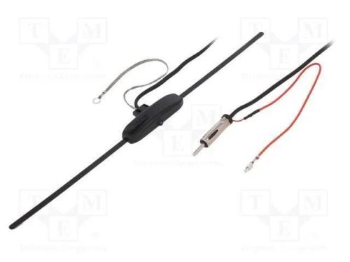 Antena, Interna, Am,Fm, Universal,Com Reforçamento, 2,4m, 12vdc