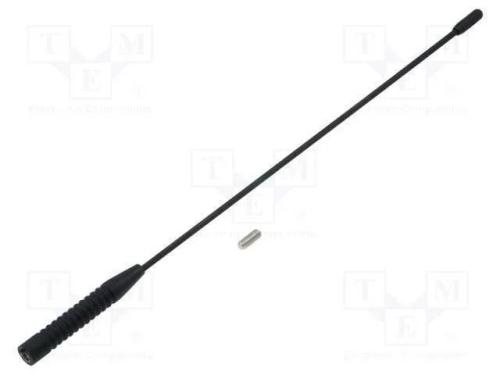 Mastro de Antena, 0,35m, M6, Exterior, Renault, Preta
