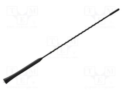 Mastro de Antena, 0,406m, M5/M6, Dacia,Renault, Preta