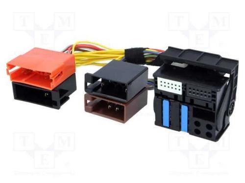 ISO,Quadlock, adaptador multimédia, Audi, RNS-E