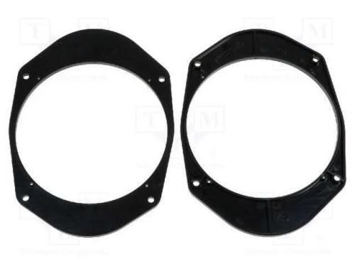 Moldura de Alto-Falante, 165mm, Ford, Ford Fiesta 2002->, 2unid.