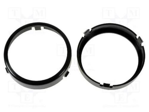 Moldura de Alto-Falante, 120mm, Mercedes, Mercedes E-Class Trás