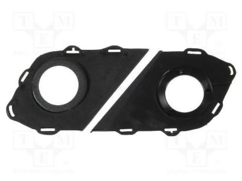 Moldura de Alto-Falante, 36mm, Vw, Vw Polo 2002->, 2unid.