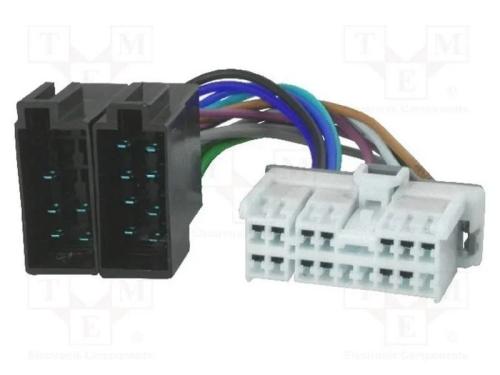 Conectores, rádio,ISO, Hyundai,Kia, PIN: 16