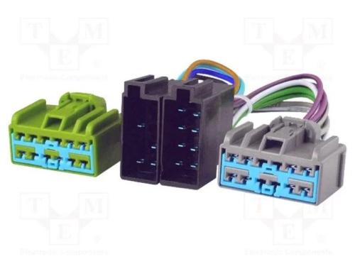 Conectores, rádio,ISO, Volvo, PIN: 24