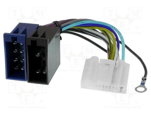 Conectores, rádio,ISO, Fiat,Mazda,Nissan,Opel,Ren.
