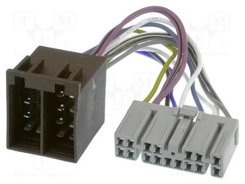 Conectores, rádio,ISO, Isuzu,Opel, PIN: 16