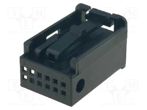 Protetor de carcaça, ficha, Quadlock 12pin, preta.