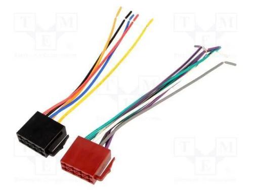 Ficha ISO,cabos, PIN: 13(5+8)