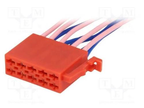 Ficha ISO,cabos, PIN: 10