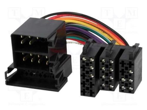 ISO tomada 36pin,ISO ficha 26pin, Opel