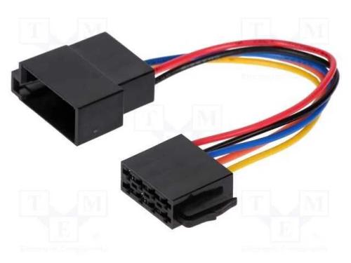 ISO tomada,ficha ISO, PIN: 5