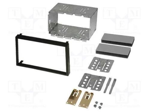 Meio-quadro de suporte universal, 2 DIN