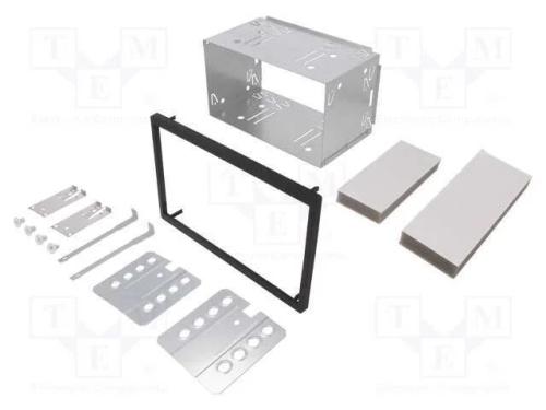 Meio-quadro de suporte universal, 2 DIN, Citroën,.