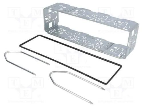 Meio-quadro de suporte universal, 1 DIN