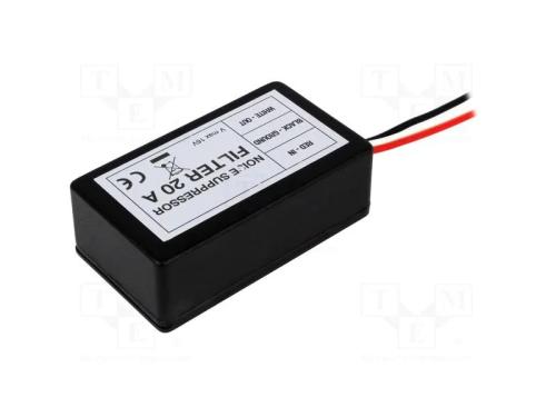Filtros anti-interferência, 20A, 12VDC