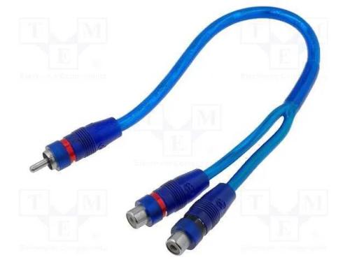 Cabo, tomada RCA x2,ficha RCA