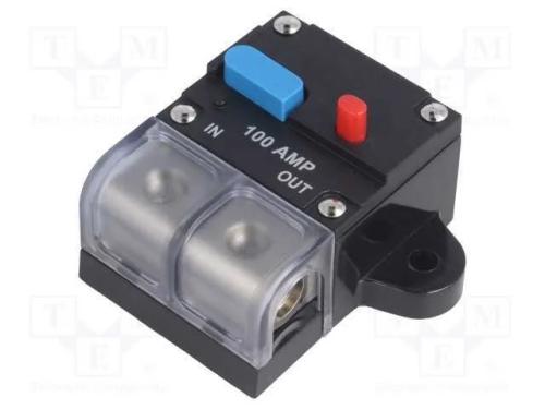 Fusível: automático, automotivo, 100A, preta, 12÷.