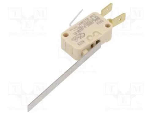 Microinterruptor SNAP ACTION; com alavanca (com r.