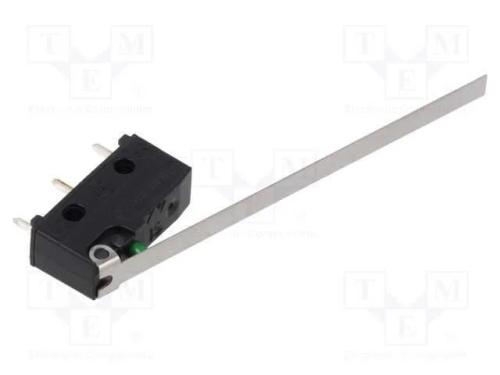 Microinterruptor SNAP ACTION; com alavanca; SPDT;.