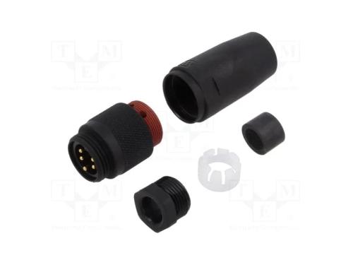 Ficha; 7/8; Macho; Pin: 5; Simples; com Cabo; Ip67; 8÷10mm; 240v; 9a