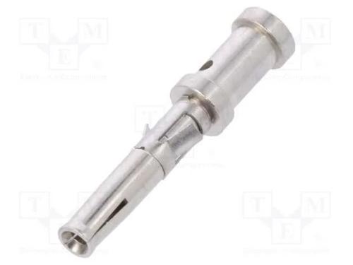 Contacto, fêmea, latão, niquelado, 20AWG÷18AWG, c.