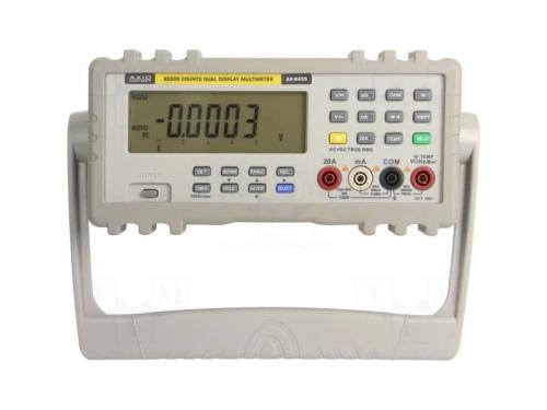 Multímetro de mesa, LCD, Barógrafo: 23segm.40x/s,.