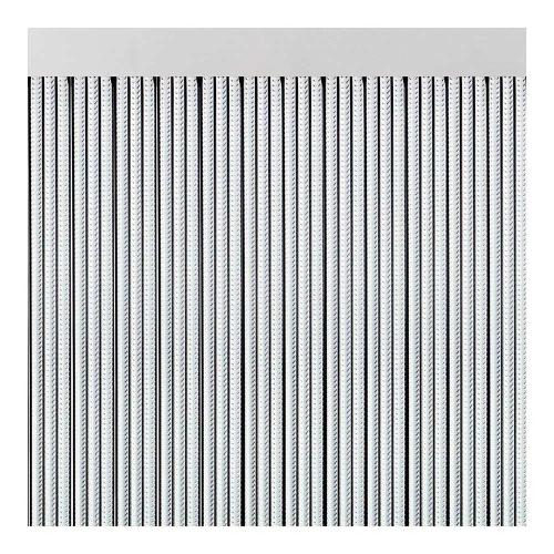 Cortina Per Porta Fita S-350 Preta 90x210cm A01460 Acudam
