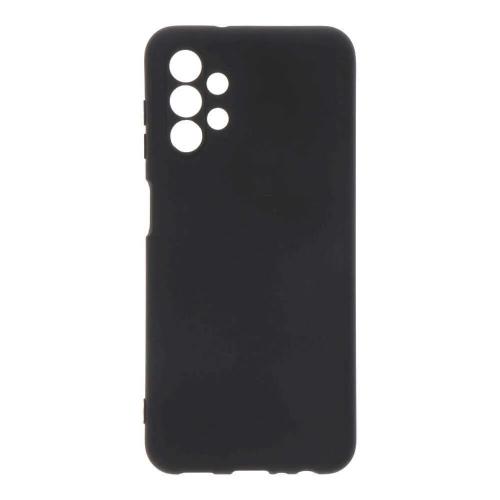 Capa Preta de Plástico Soft Touch para Samsung A13 4g