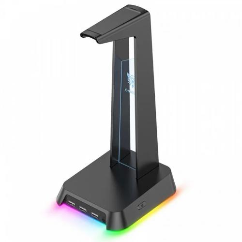 Suporte RGB ST-2 p/ Headsets Preto - ONIKUMA