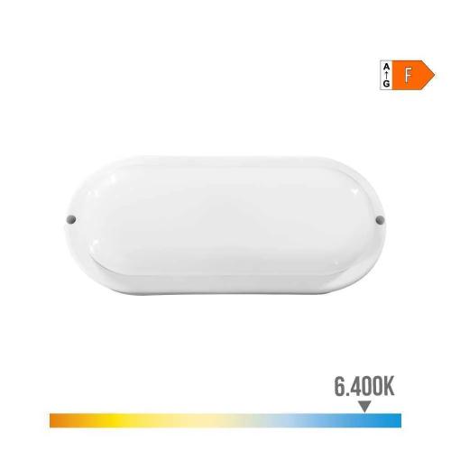 Aplique Oval LED 18w 1820lm 6400k 23x4,5x10,2cm Edm