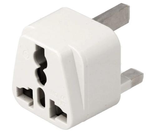 Adaptador de Red Macho Uk a Hembra Universal
