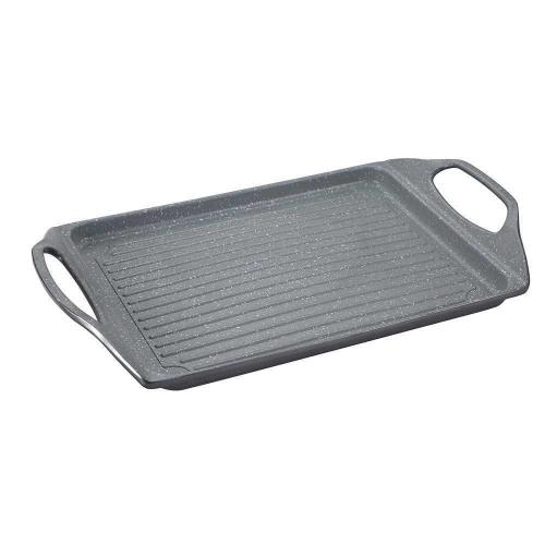 Grelhador 45x27cm Alumínio Forjado Indução Lava S.