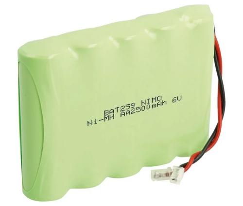 Pack de Bateria 6v/2500mah Ni-Mh.