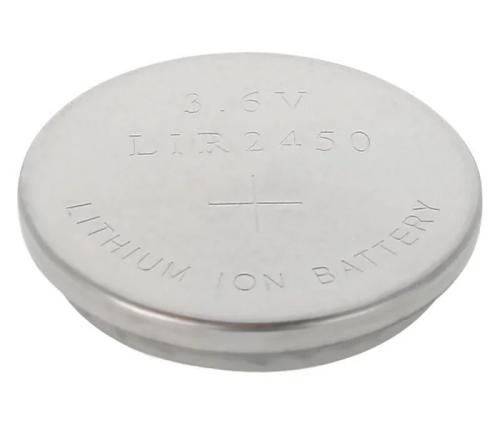 Bateria Recarregavel Litio Lir2450 3,6v/120mah