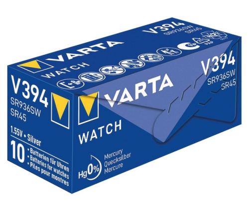 Sr45 / V394 Pila de Óxido de Plata