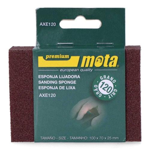 Lixa Esponja Oxido de Alumínio Grão 120 Axe120 Mo.