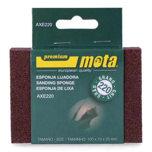 Lixa Esponja Oxido de Alumínio Grão 220 Axe220 Mo.