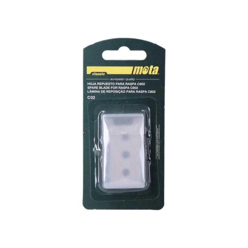 Pack 10 Folhas Lâmina para Raspador C02 Mota