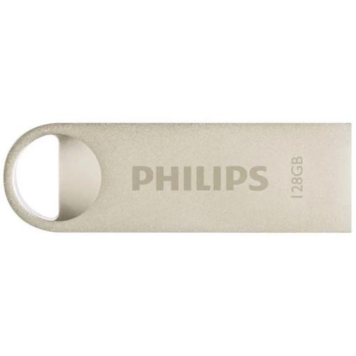 Philips Usb 2.0 128gb Moon Vintage Sil.