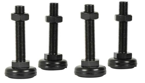 Pés Ajustáveis para Gabinetes de Rack - Conjunto de 4