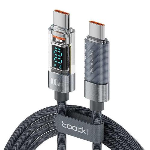 Toocki Cabo C-C, 1m, 100w Cinzento