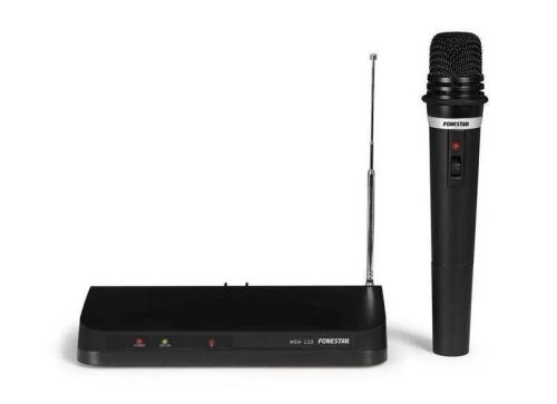 Sistema de Microfone Vhf 174 a 194mhz