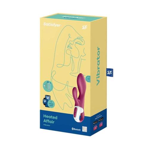 Satisfyer Heated Affair Vibrador Efecto Calor Con.