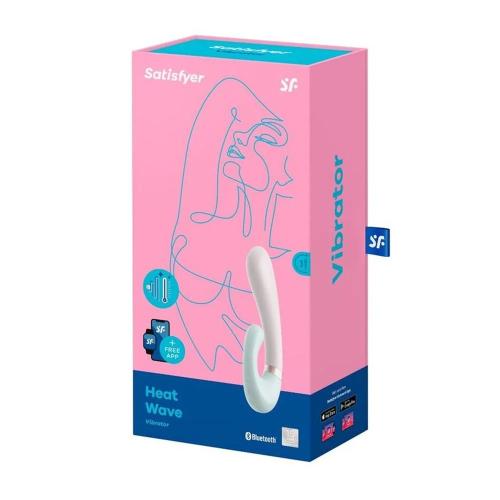 Satisfyer Heat Wave Vibrador Verde com App 1un