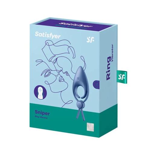 Satisfyer Snipper Ring Vibrador Violeta 1un