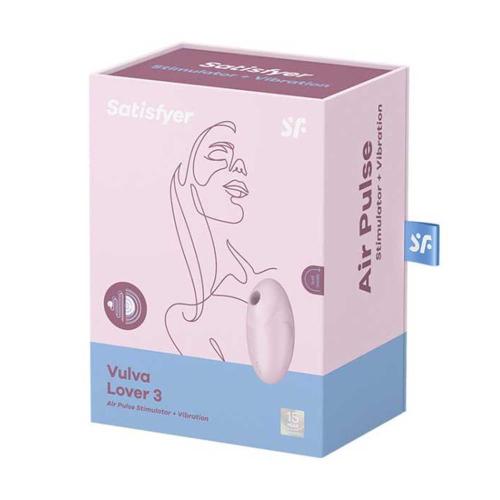 Satisfyer Vulva Lover 3 Air Pulse Stimulator Rosa.