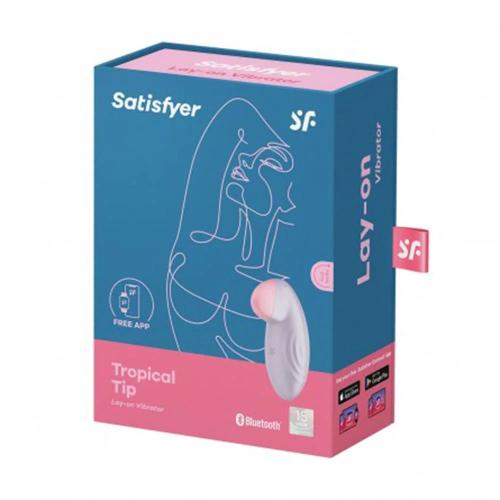 Satisfyer Tropical Tip Vibrador Lay-On Lila Bluet.
